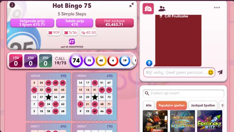 hot bingo