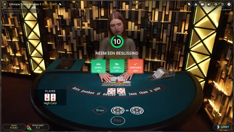 speler tegen computer poker