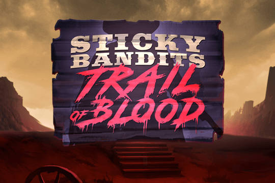Wilde Westen gokkast Sticky Bandits Trail of Blood spelen