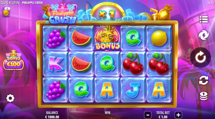 Pineapple Crush Tumbling gokkast