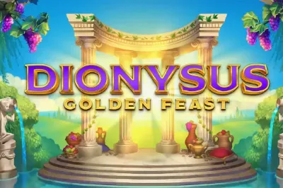 Dionysus Golden Feast met oudheid thema van thunderkick